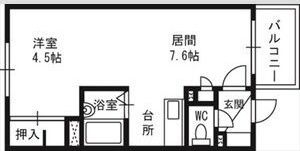 エスパシオ本郷の間取り画像