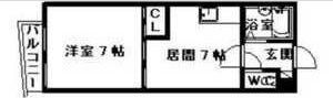 ラ・フォーレ新札幌の間取り画像