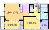 仮）ヴォヤージュ菊水の間取り画像