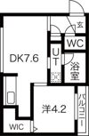 Cherisis南6条の間取り画像
