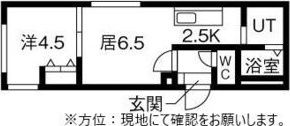 グランツ琴似の間取り画像