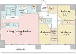 S-RESIDENCE円山鳥居前の間取り画像