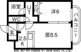 ティアラ大谷地Iの間取り画像