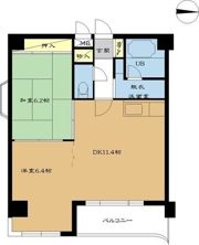 プロシード本通の間取り画像