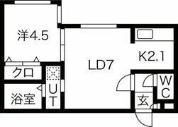 アール栄通の間取り画像