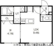 エヴァ北円山の間取り画像