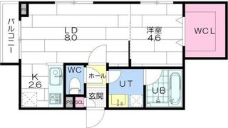 AXIS-WILL 323. 裏参道の間取り画像