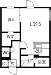 Ts COURT West13（読み:ティーエスコートウェスの間取り画像