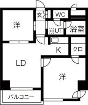 ラフォーレ円山の間取り画像