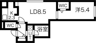 Riviera南郷（リヴィエラ南郷）の間取り画像