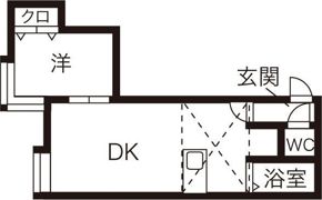 ノースソニア115の間取り画像