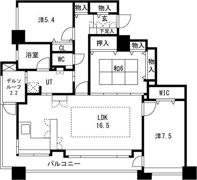 ラ・クラッセ麻生ステーションタワーの間取り画像