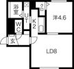 プレナス1の間取り画像