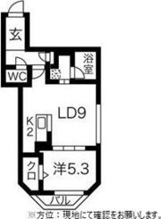シティレジデンス北13条東の間取り画像