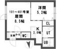 グランメール麻生南公園の間取り画像
