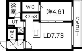 レスツオン北13の間取り画像