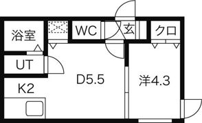 Flats LIDO菊水の間取り画像