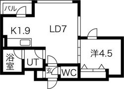 VivaceN12 （ビバーチェN12）の間取り画像