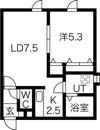 メトロサイドパレス24の間取り画像