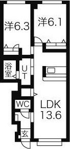 シャーメゾンクラヴィエの間取り画像