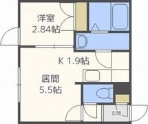 ラ・メゾンドボヌールの間取り画像