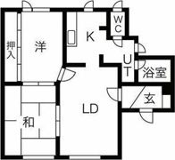 平岸壱番館の間取り画像