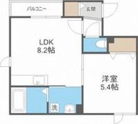 HD平岸の間取り画像