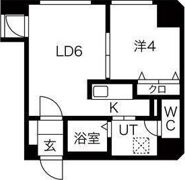 ラポム美園の間取り画像