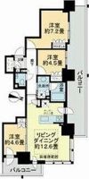 ザ・札幌タワーズ イーストタワーの間取り画像