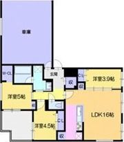 仮）ラ・シュエット元町の間取り画像
