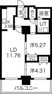 パシフィックタワー札幌の間取り画像