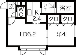 ローレルコートの間取り画像