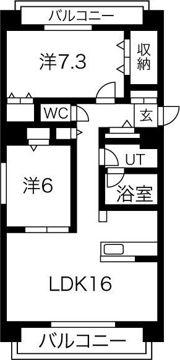 ブリーズ宮の沢IIIの間取り画像