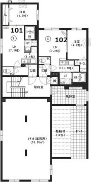 シュエット（Chouette）の間取り画像