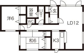バティール宮の沢の間取り画像