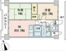 サニーヒルズ2番館の間取り画像