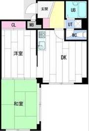 メモワール平岸の間取り画像