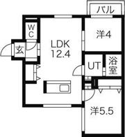 ラチーマ ザ サードの間取り画像