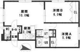 ルミエール澄川東の間取り画像
