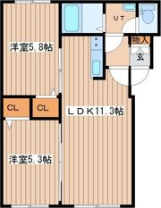 ハイデンス4-13の間取り画像