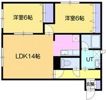 アルファ菊水の間取り画像