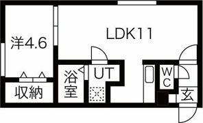 ユーゴーズS5の間取り画像