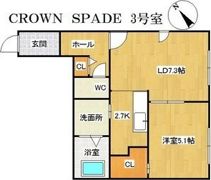 CROWN SPADEの間取り画像