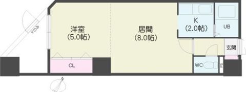 パークヒルズ東札幌の間取り画像