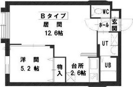 グランメールらいらっくの間取り画像
