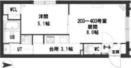 グランメールフロレゾンの間取り画像