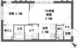 グランメール美園6-3の間取り画像