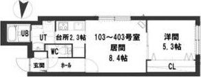 グランメール北24条駅前の間取り画像
