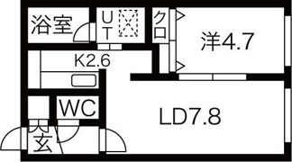 SAKURAコンフォートSの間取り画像
