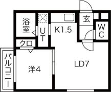 フェーラシュヴァル南円山の間取り画像